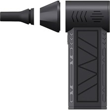 Fan, Taşınabilir Elektrikli Hava Kompresörü, 90000 Rpm Üfleme Gücü, 4 Kademeli Güç Ayarı, 5000MAH/12.5WH, LED Işık Gösterge, Püskürtme Toz Temizliği, Taşınabilir Kompakt Tasarım