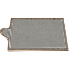 Porland Koyu Gri Peynir Tabağı 30CM