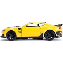 253112001, Transformers Bumblebee Oyuncak Araba, Die-Cast( Metal ), 1:32 Ölçek, Açılabilir Kapılar, Transformers Bumblebee Car