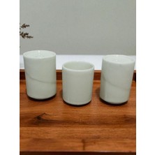 Feyza Design Iki Taraflı Tek Delikli Şık Porselen Tuzluk, Zarif ve Kullanışlı Tasarım