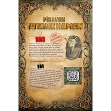 Davalar Dedektiflik Suç Çözümleme Oyunu Firavun Tutankhamon Dosyası - Gizem Bulmaca Cinayet Çözme Kutu Oyunları - Katil Bulma Dedektif Oyunu - Suçlu Kim, Cinayeti Çözebilir Misin? (Dava-4)
