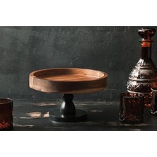Porland Ayaklı Sunum Tabağı 24 cm