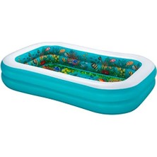 Ayko 3D Undersea Adventure Şişirilebilir Oyun Havuzu 2,62 M x 1.75 M x 51 cm