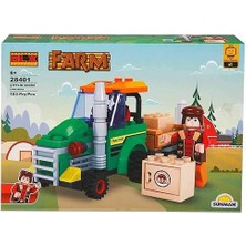 28401 Sun Blx-Çiftlik Set Traktör 1FGR.103 Parça