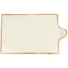 Porland Bej Peynir Tabağı 30X18CM