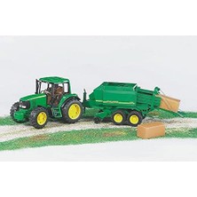 Ayko Bruder - Deere 690 Balya Makinası Ölçekli Model