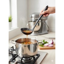 Ayko Silikon Kepçe – Mutfak Kullanımı Için, Dayanıklı, Çizmez, Tek Parça Tasarım