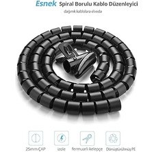 Kablo Koruyucu ve Düzenleyici Spiral, 1.5 Metre