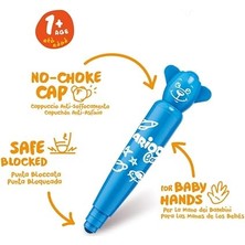 Teddy Jumbo Bebek Yıkanabilir Keçeli Boya Kalemi, 12'li