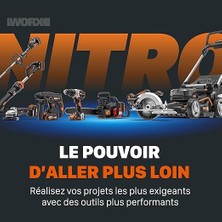 WG350E 20VOLT 4.0AH Li-Ion 30CM Profesyonel Şarjlı Kömürsüz Zincirli Testere