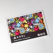 4’lü Boyama Seti + Resim Defteri 25X35, 12 Renk, Keçeli Kalem, Kuru,pastel ve Sulu Boya, Fırça Dahil