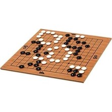 Zeka Go Ahşap ve Akıl Oyunu 5+ Yaş 2 Oyuncu (13X13 Kare)