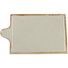 Porland Gri Peynir Tabağı 30X18CM