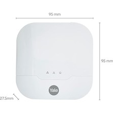 IA-320 Sync Akıllı Alarm Seti, 6 Parça, Hub, Dış Siren, Kapı/pencere Kontağı, Hareket Sensörü, Tuş Takımı, Konum Belirleme Özelliği, Alexa, Google Asistan ve Philips Hue ile Uyumlu