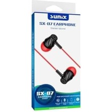 Ayko SX07 Kulakiçi 3.5 mm Kulaklık Kırmızı