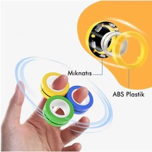 Adet Ithal Model Manyetik Stres Yüzüğü El Hareket Oyuncağı Ilginç Ürün Fidget Oyun Halkası