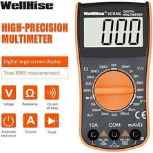 VC830L Ölçü Aleti Multimetre Avometre Büyük Ekran Vc A+ Series