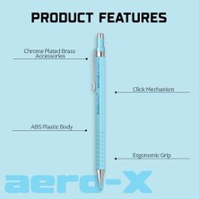 Ayko Aero-X Versatil 0.7 mm Açik Mavi