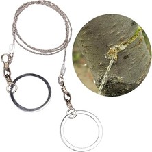 Karavanda, Kampta Taşınabilir Mini Zincir Cep Testeresi Dişli Tel Ahşap Plastik Metal Kesici