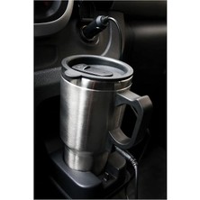 Araç Içi Su Isıtıcı 12V Kahve Makinası Kupa Tip Mug Termos