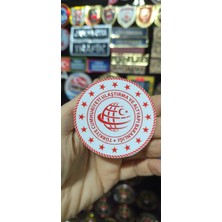 Çukurova Ütü Ulaştırma ve Altyapı Bakanlığı 3D Arması Göğüs Kol Patch Cırtlı 7 cm