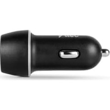 Ayko Ttec Akıllışarjcihazı 2.1A Araç Şarj Aleti ve Type-C Kablo Siyah, 2CKS20CS