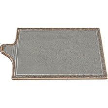 Porland Koyu Gri Peynir Tabağı 35CM