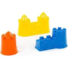 37251 Oyuncak Şato Kum Kalıp Seti No:1 3 Parça