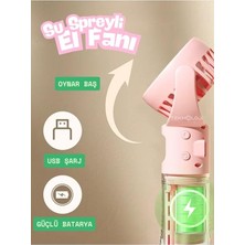 Fanı Taşınabilir Mini Su Spreyli Sulu Buharlı 3 Kademeli Vantilatör