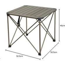 Campout Alüminyum Katlanır Kamp Masası