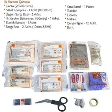 Ilk Yardım Çantası Belgeli Kumaş Çantalı Yönetmeliğe Uygun