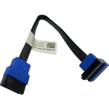 5 Adet, Sata Iıı Kablo 15 Cm, 6 Gbps, 1 Düz ve 1 90° Açılı, Orjinal