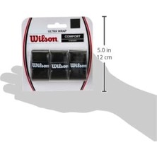 Unisex Sap Bandı Ultra Wrap Overgrip Siyah, 3 Adet, WRZ403000