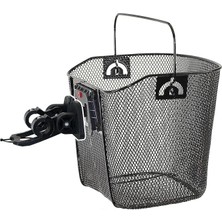 Gidon Bağlantılı Bisiklet Sepeti Ön Arka Uyumlu Eşya Taşıma Sepet Askılı Metal