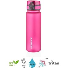 Snatch Tritan Su Matarası - 500ML (Fuşya Pembe)
