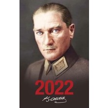 Ayko 2022 Atatürk Ajandası Önder - Siyah