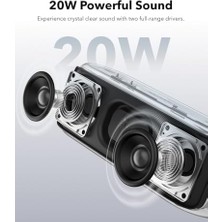 Ayko By Select 2s Hoparlör, Tws, 20W Ses, Güçlü Bas Için Bassup Teknolojisi, 16 Saat Çalma Süresi, Ipx7 Tamamen Su Geçirmez, Beyaz