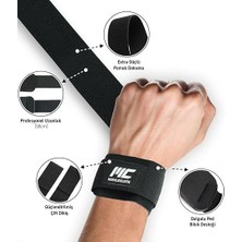 Padded Lifting Straps Siyah