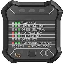 Soket Cihazı, Çıkış Kontrol Cihazı 250 V, Otomatik Nötr Canlı Topraklama Kablosu Devresi, Ab Fiş Kesici Bulucu, Topraklama Hattı Kontrol, Gerilim Dedektörü