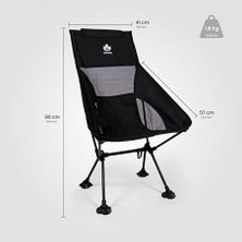 Ultra Hafif Katlanır Taşıma Çantalı Kamp Sandalyesi