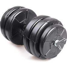 Ecgspor 30 kg (2X15 Kg) Dambıl Seti ve Ağırlık Seti Vücut Geliştirme Aleti
