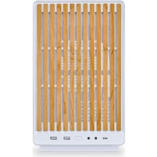 Li Dan Case A3 Beyaz Ahşap M-Atx Mini-Tower Kasa (G99.A3W-WD.00)