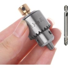 Ayko Motor Için Anahtarlı Mandrel 3 Çeneli 5mm Mil Çaplı Mandren Okul Proje Uygulama Matkap Uçlu