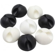 10 Adet Kablo Düzenleyici, Kablo Sabitleyici, Kablo Sabitleme Seti 10'lu, Kablo Tutucu Organizer