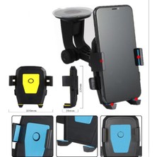 Urfakent Araç Içi Cam ve Torpido Vantuzlu Telefon Tutucu CM-234