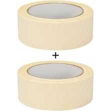 2 Kağıt Bant 36 mm Nistabolje Maskeleme Bandı Dayanıklı ve Uzun Ömürlü Kullanım İçin