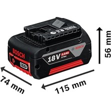 Professional Gba 18 Volt 5,0 Ah Li-Ion Akü