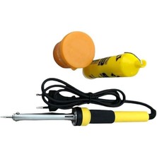 Profesyonel Kalem Havya Seti Lehim Tel Pasta 40W 3 Parça Işıklı