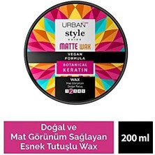 Ayko Style Guide Doğal ve Mat Görünüm Sağlayan Esnek Tutuşlu Wax 100 Ml- Vegan