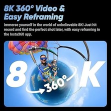 X4 360 Derece 8k Aksiyon Kamera